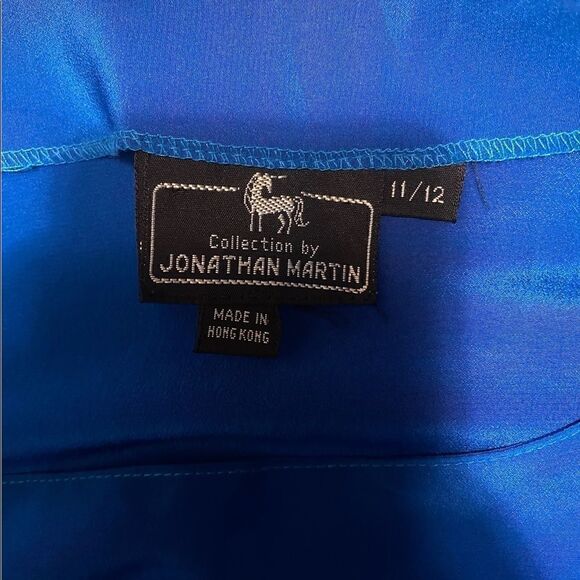 EUC Vintage Johnathan Martin 100% Silk Blouse - Picture 4 of 4